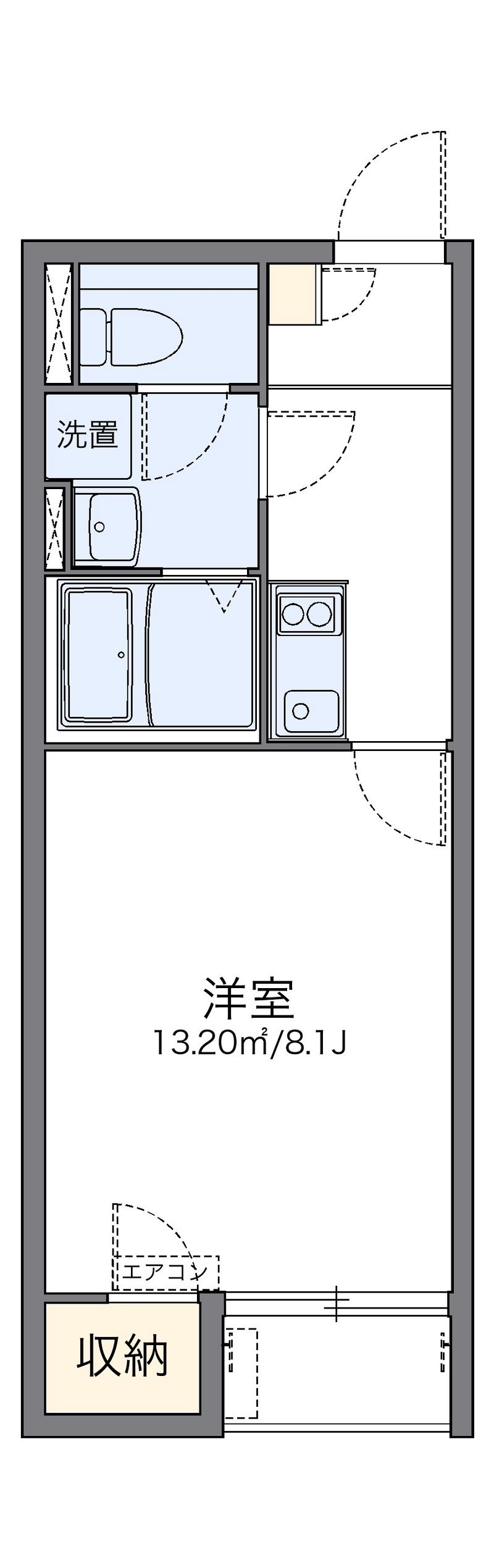 レオネクストバロンⅢ 間取図