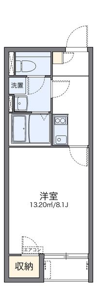 レオネクストバロンⅢ 間取り図