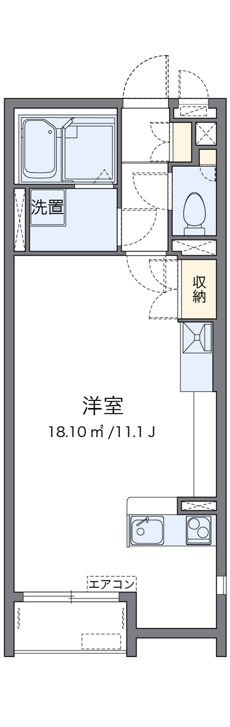 レオネクストオット 間取図