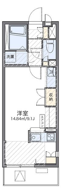 レオネクスト舞浜Ⅱ 間取り図