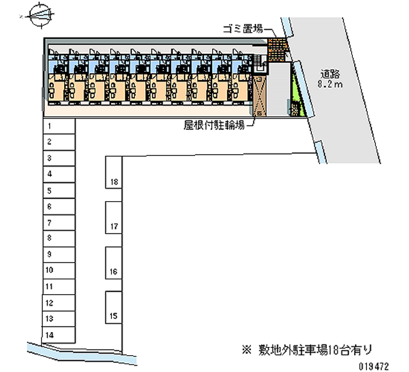 19472 bãi đậu xe hàng tháng