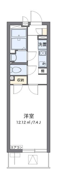 クレイノフルブルーム 間取り図