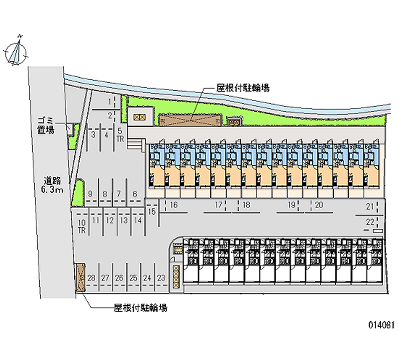 14081月租停車場