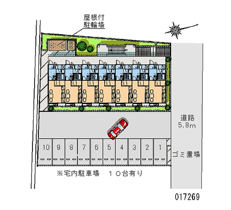 17269月租停車場