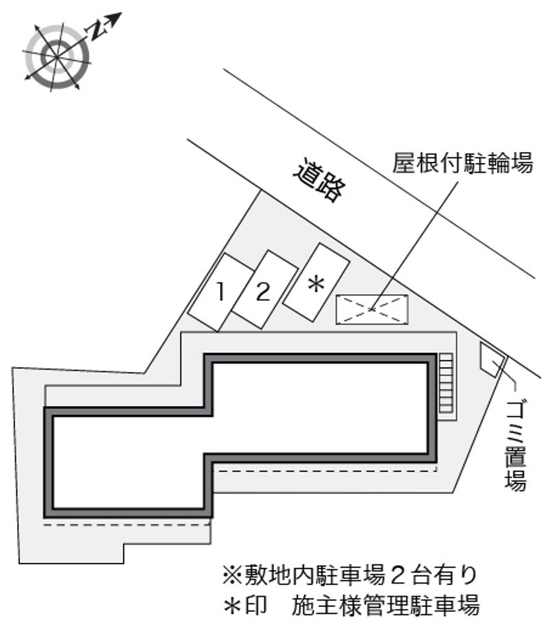レオパレスアイレックスハイム 配置図