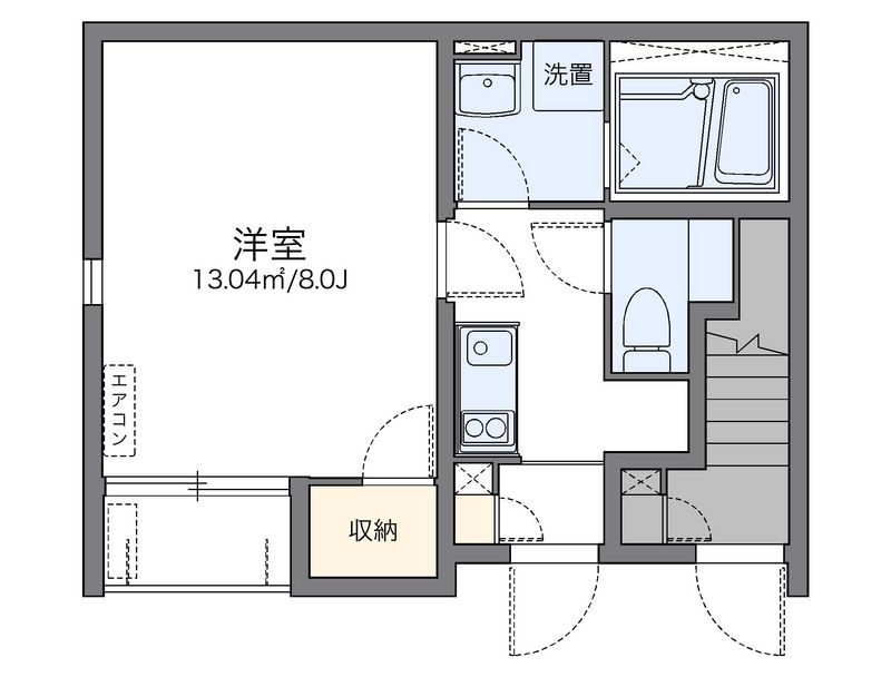 レオネクストソアーヴェ 間取図