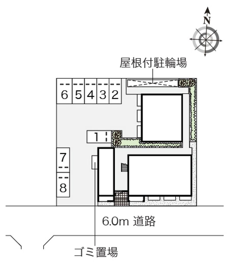 レオネクストサンモール向原 配置図
