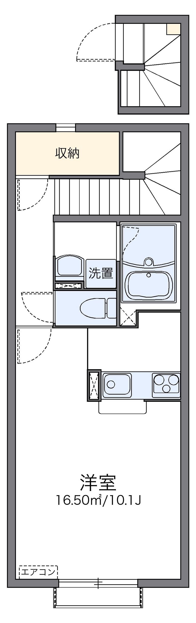 レオネクスト下有知 間取図