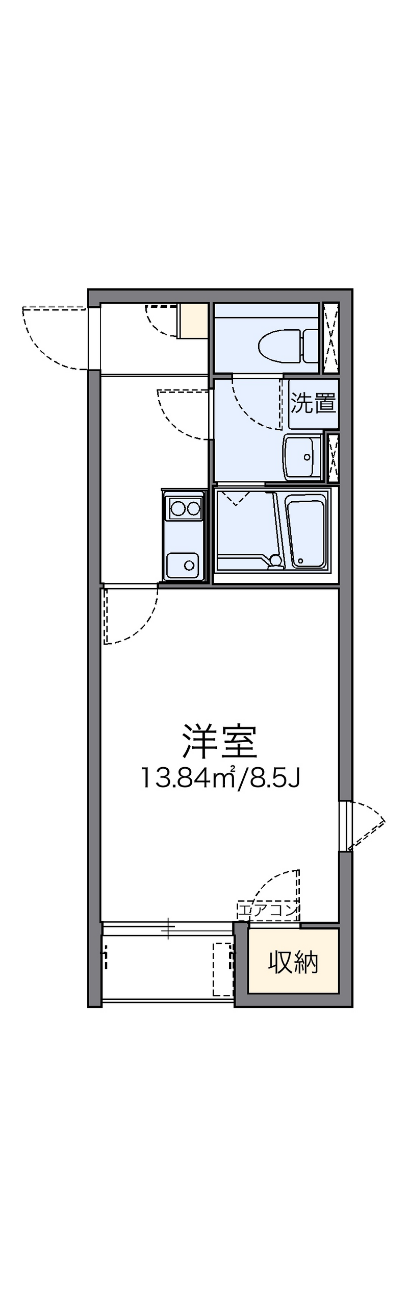 レオネクストトゥネソール 間取り