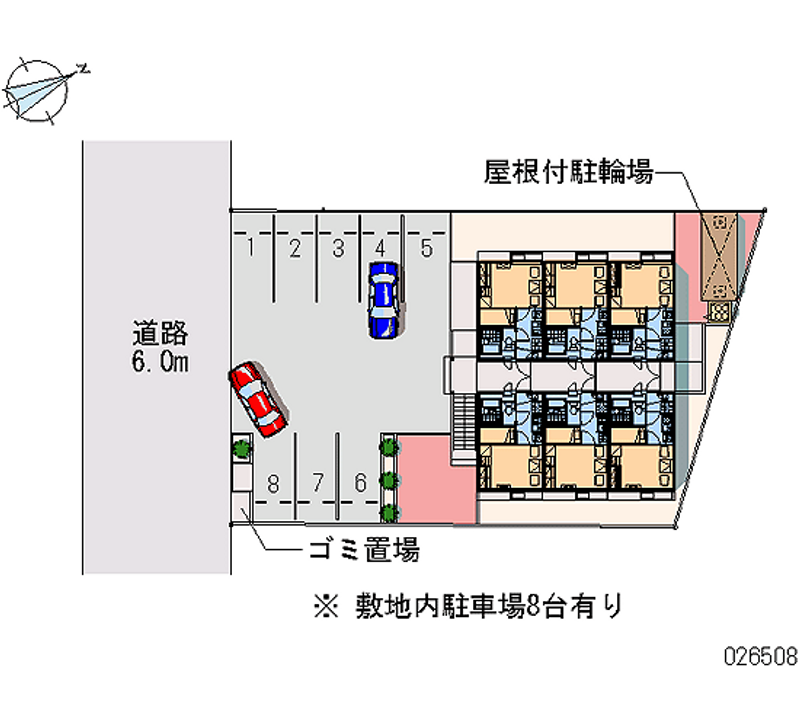 26508 Monthly parking lot