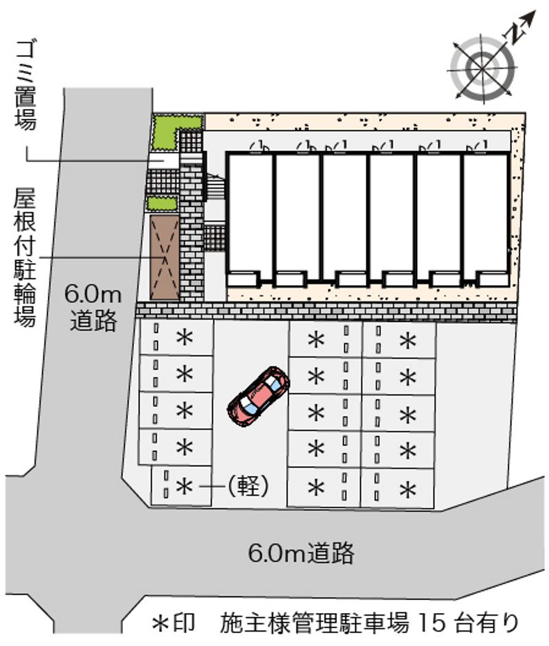 ミランダパームコート 配置図