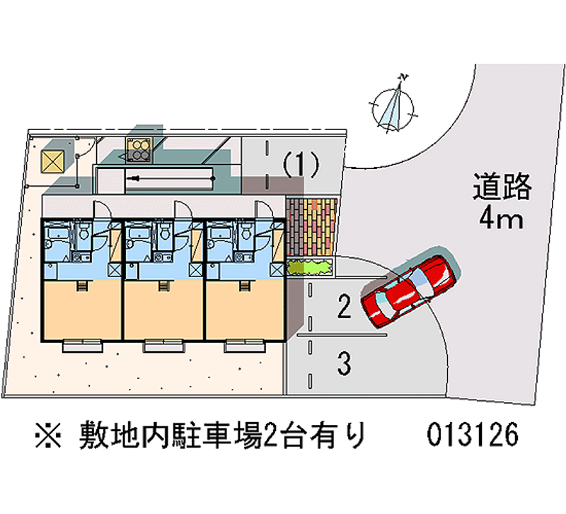 13126 Monthly parking lot