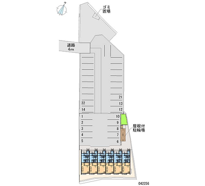 42256 Monthly parking lot