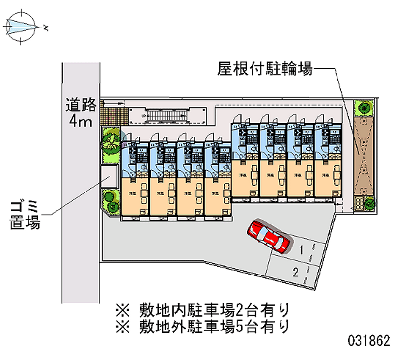 31862 Monthly parking lot