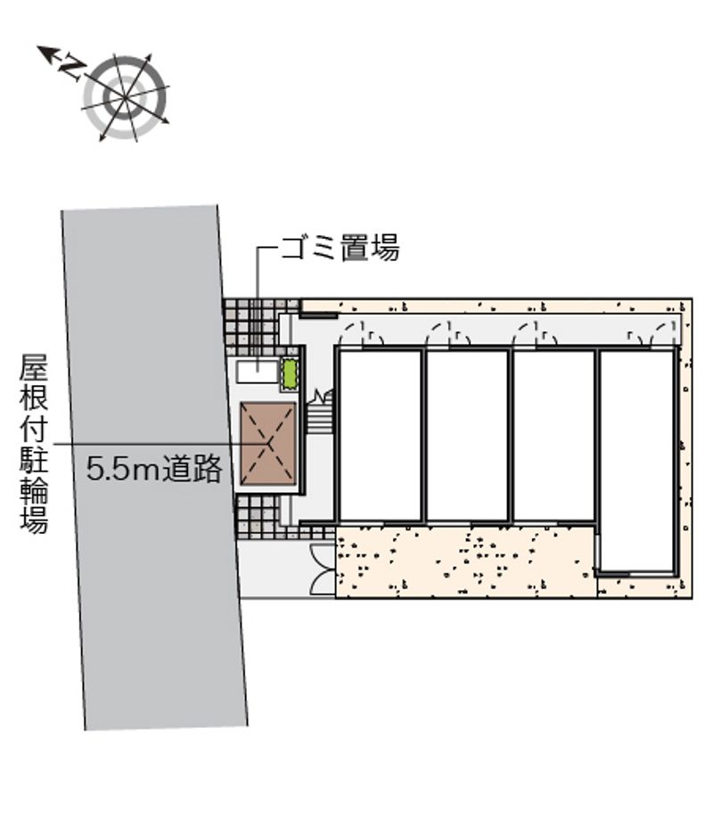 レオパレスグレシア 配置図