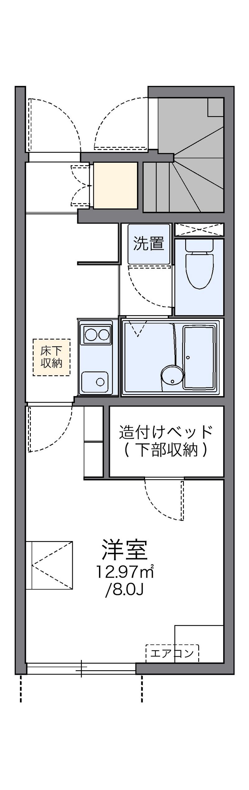 レオネクストミナミ 間取図