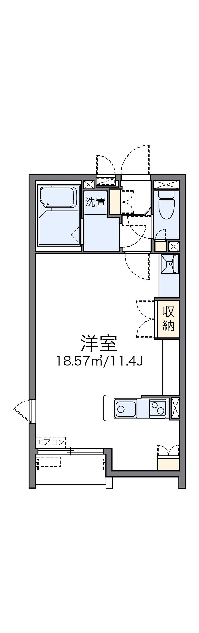 レオネクスト堀内Ⅲ 間取り