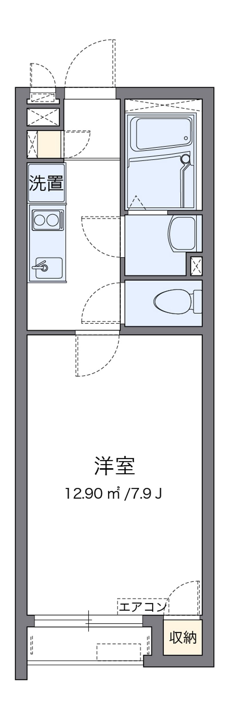 クレイノサクセス 間取図