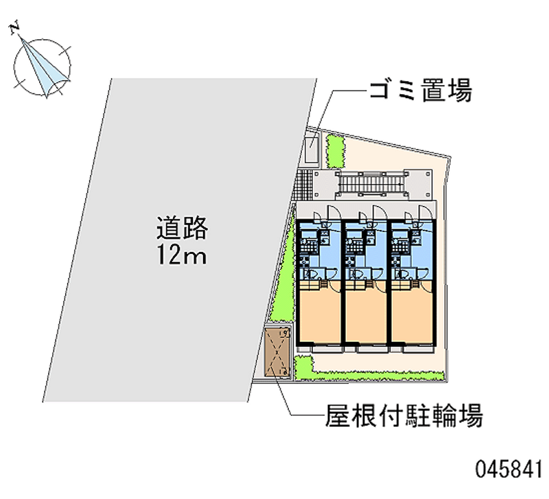 レオパレスアズール東大宮 区画図