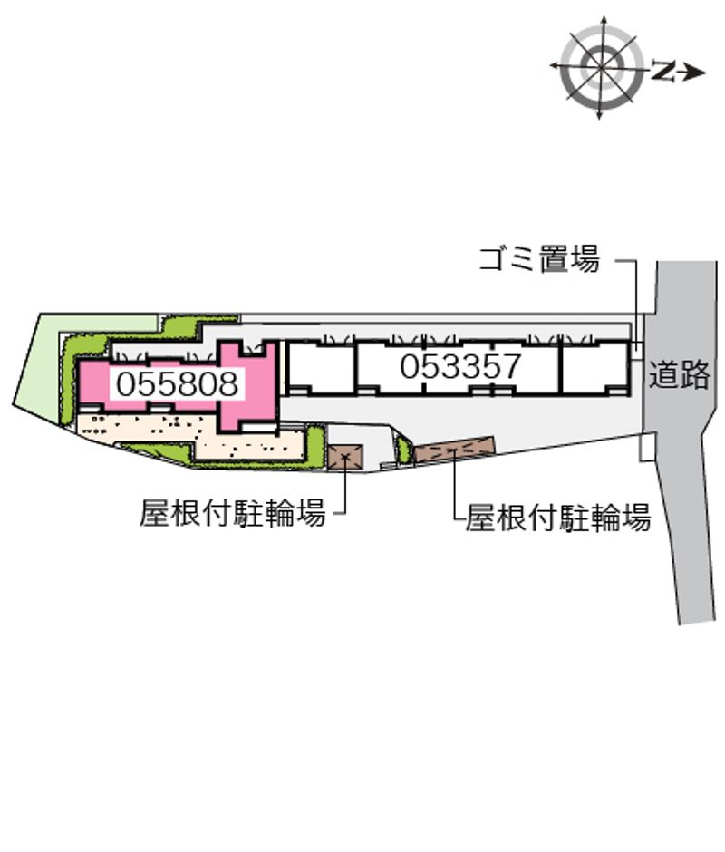クレイノＯＴＡＮＩ　Ⅳ 配置図