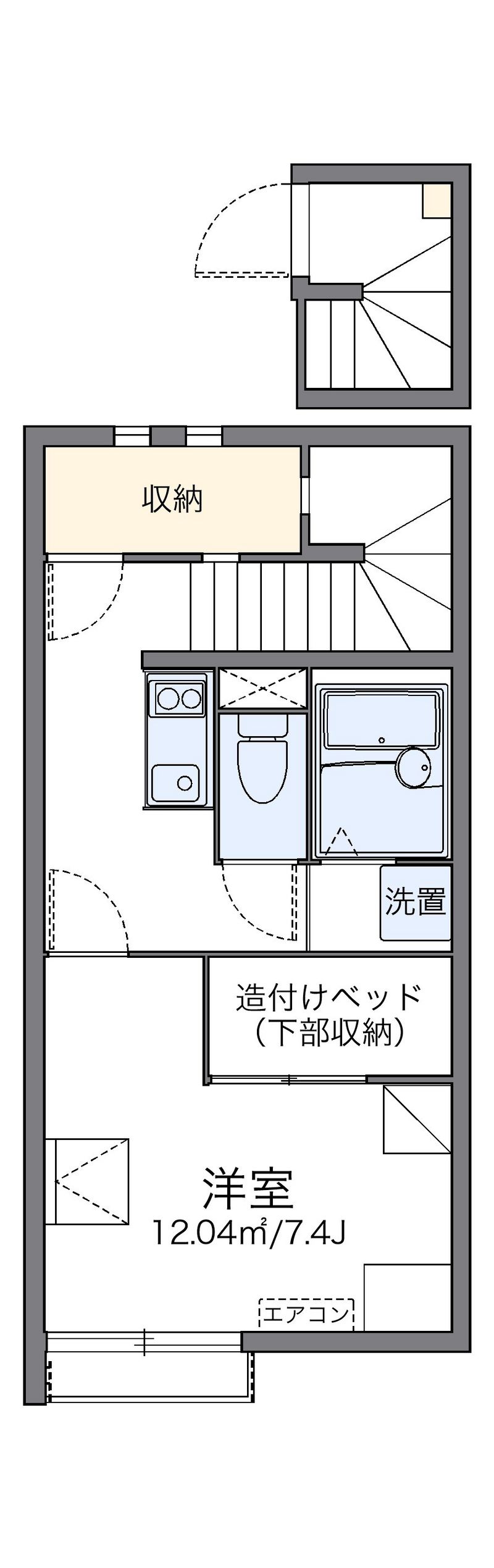 レオネクストラバーズ　Ⅲ 間取図