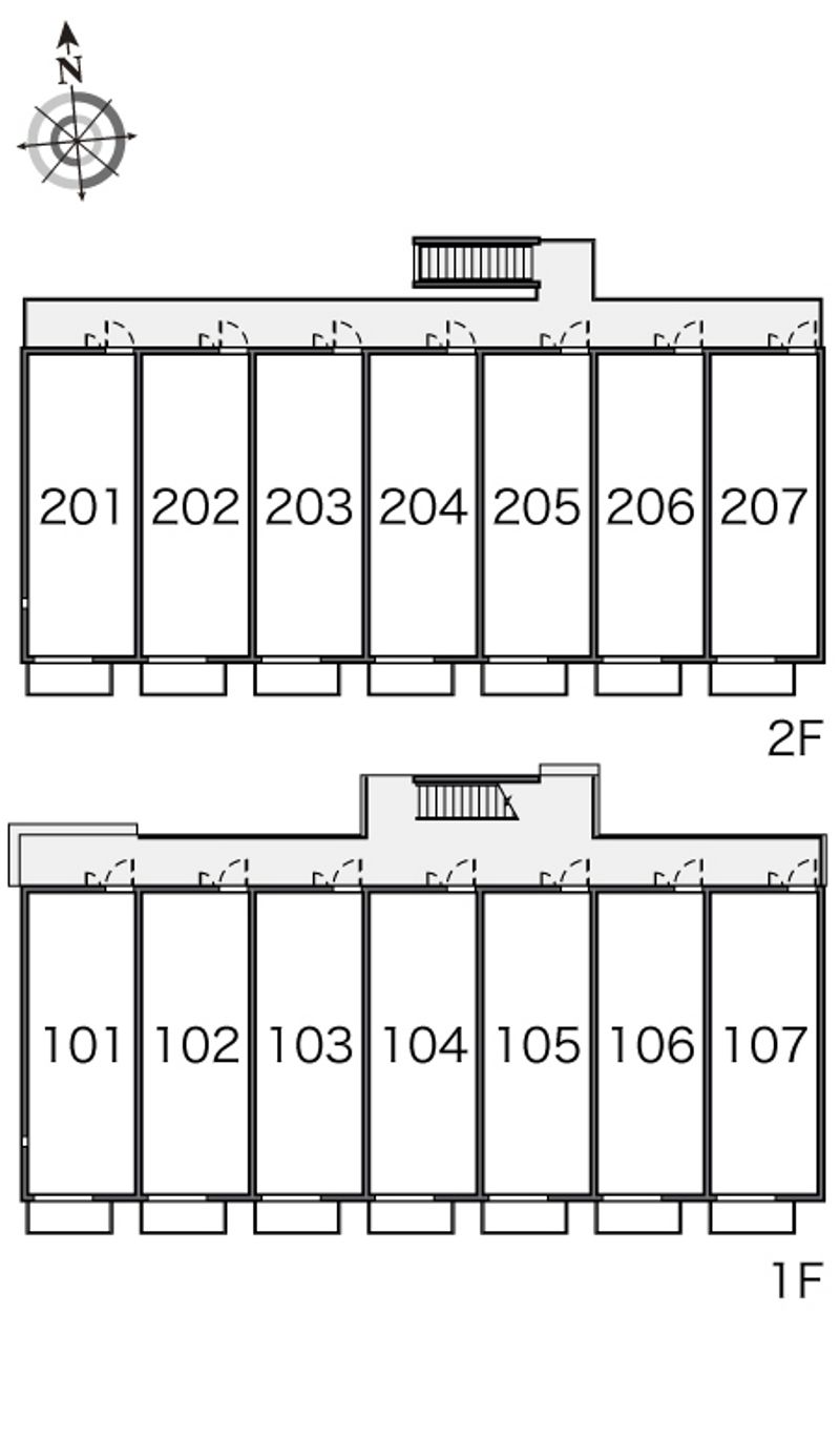 ミランダＭ・Ｉ 間取り配置図