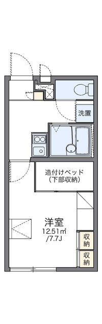 レオパレスコーポ　タイホー 間取り図