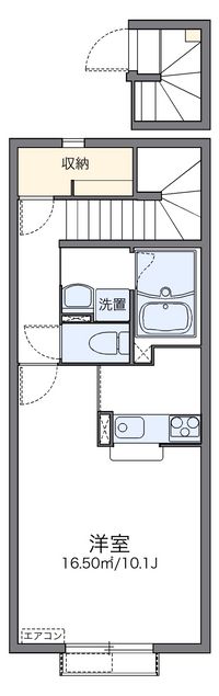 レオネクスト冠　リバー 間取り図