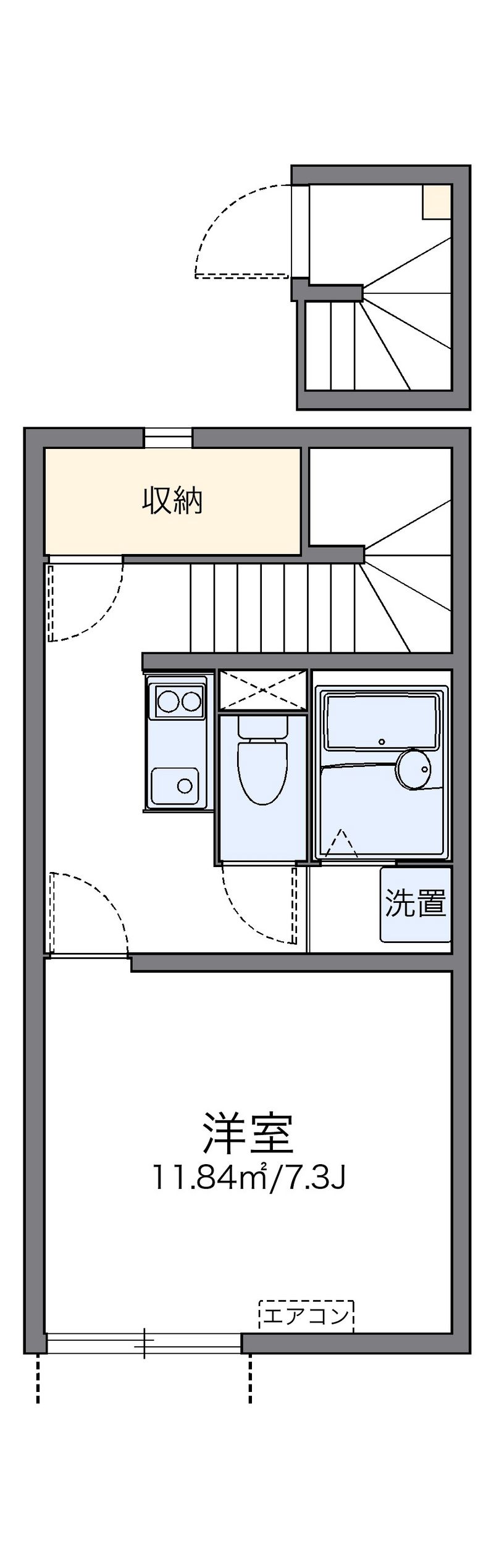 レオネクストトワイライト時季 間取図