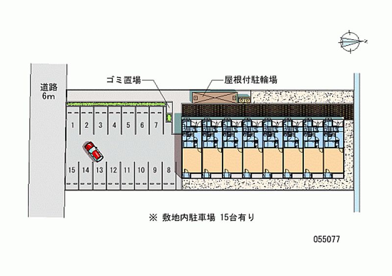 レオネクストコンフォートパレス 月極駐車場