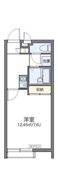 レオパレスコーラルリーフ 間取り図