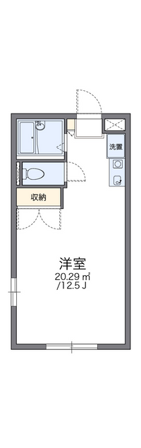 レオパレスミライ 間取り図