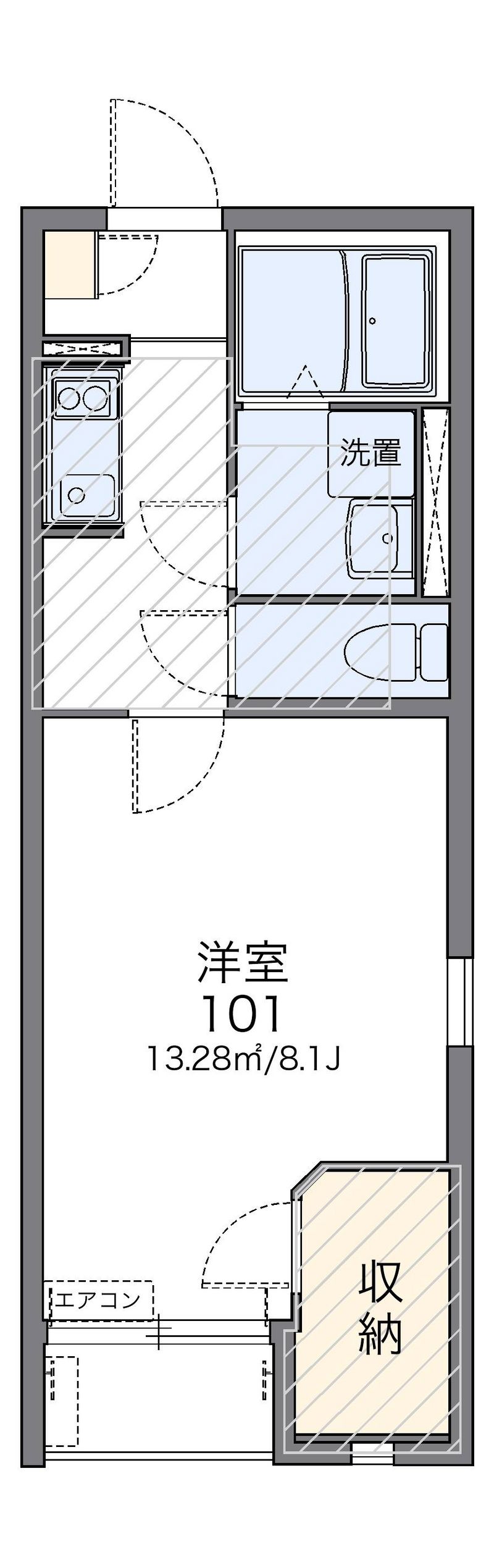 レオネクストルシェル 間取図