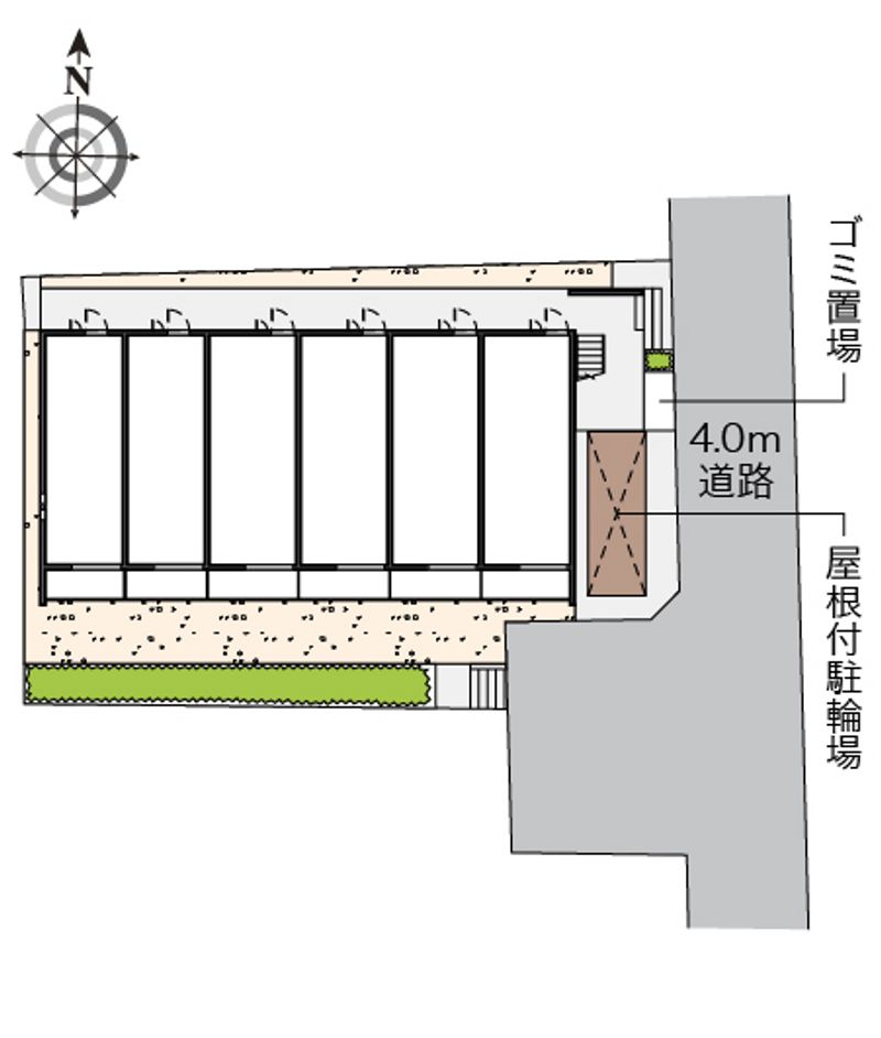 クレイノサクシード所沢 配置図