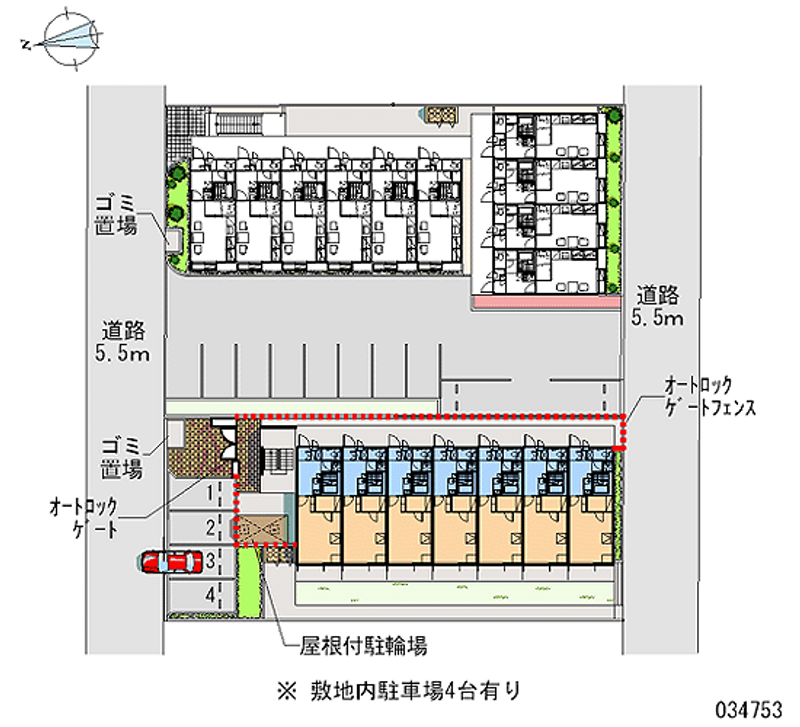 34753 Monthly parking lot