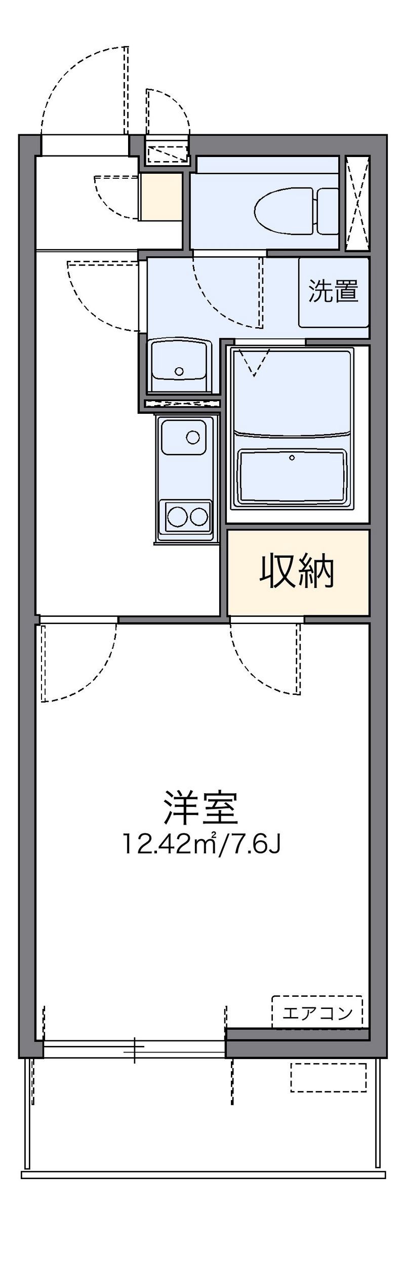 レオネクストグリーンライト 間取図