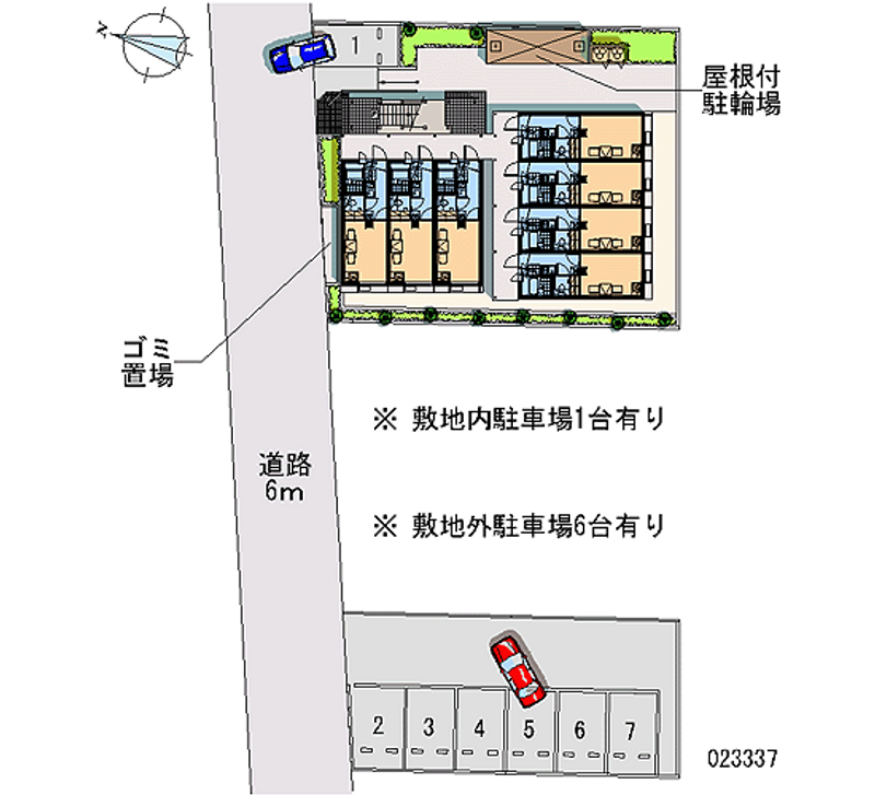 23337月租停車場