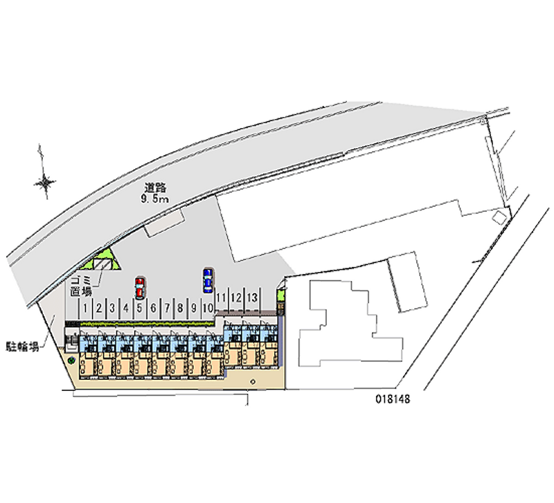 18148 Monthly parking lot