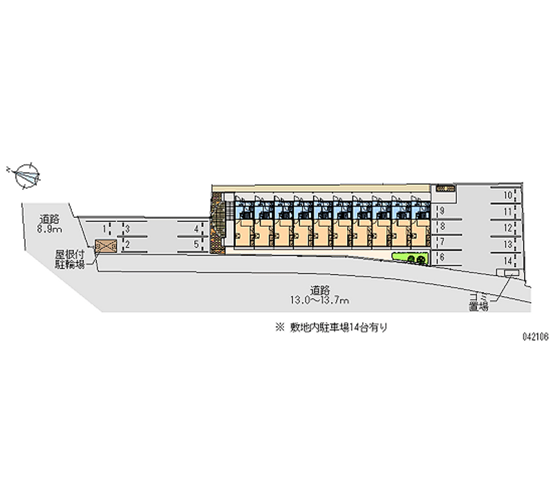 42106 bãi đậu xe hàng tháng