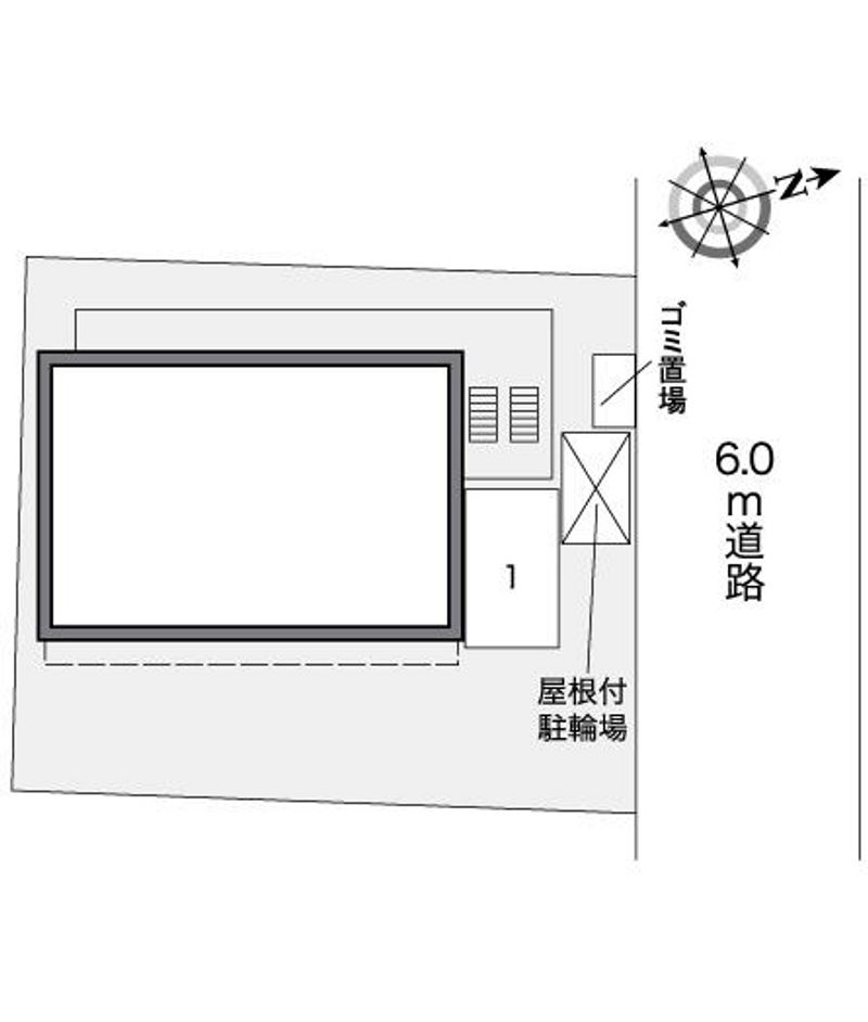 レオパレスアルカイック 配置図