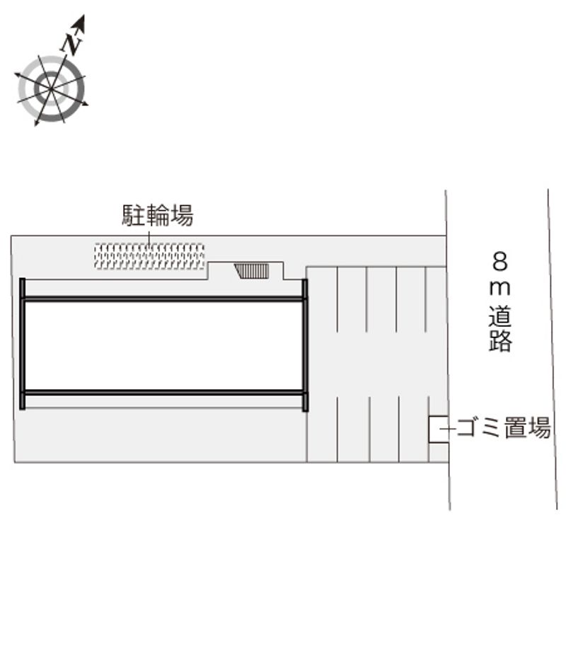 レオパレスアイビーハウス 配置図