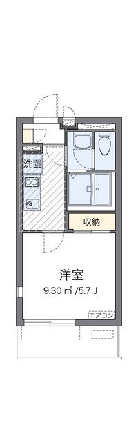 クレイノヴィクトワール 間取り図