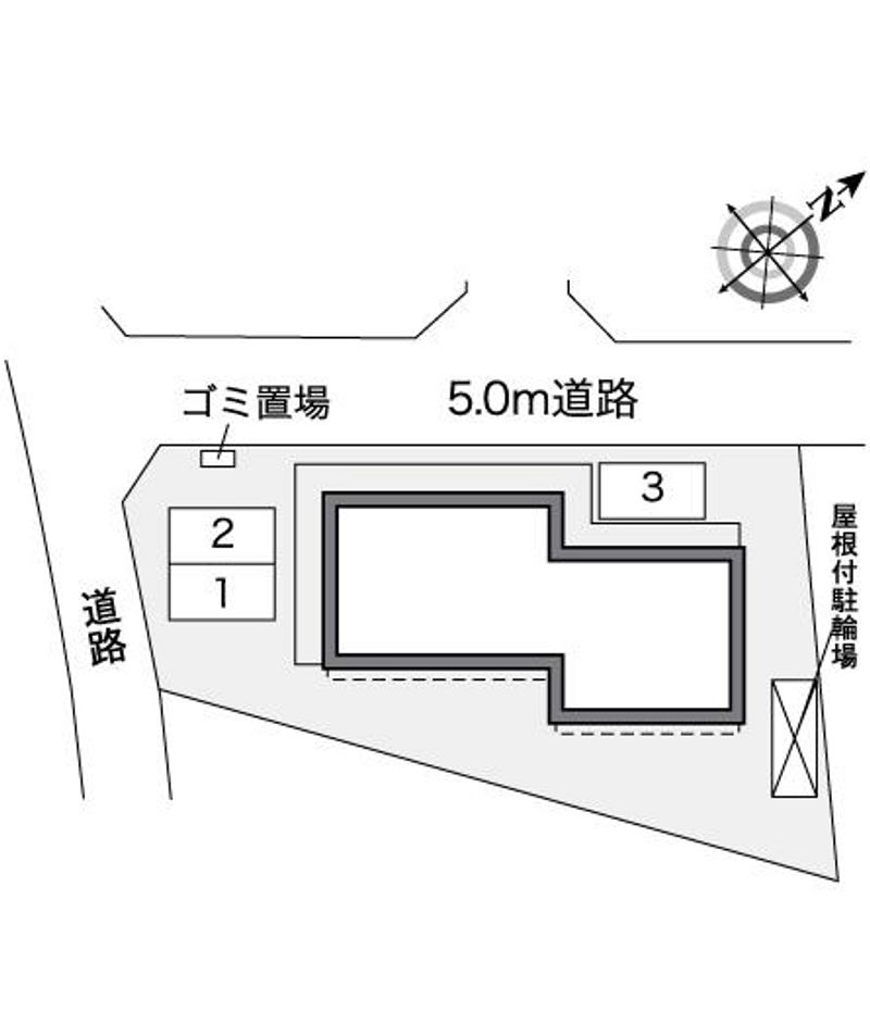 レオパレスプラネットホームズ 配置図