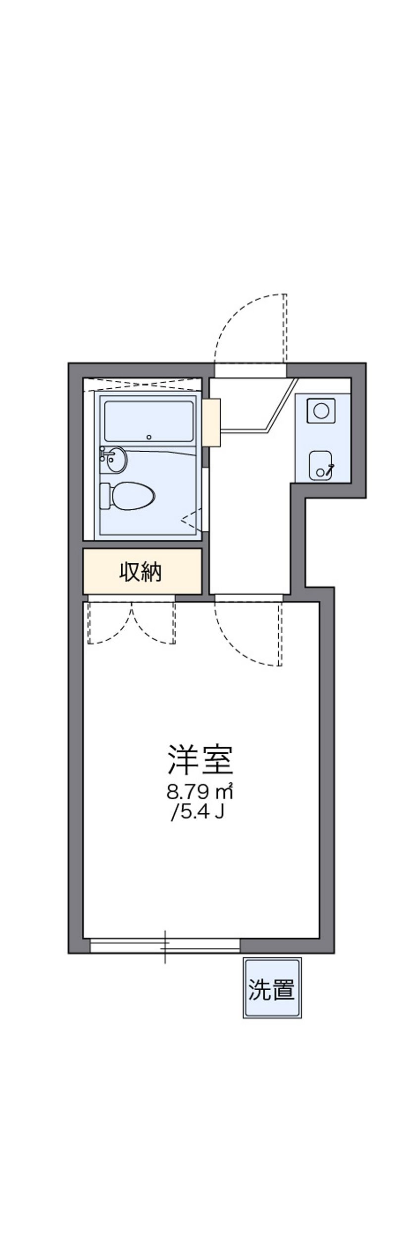 レオパレス東中野第４ 間取り