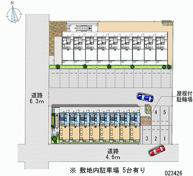 レオパレスＣＩＭＡⅡ 月極駐車場