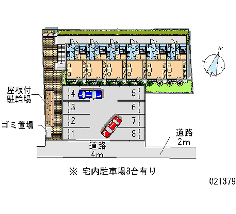 21379 bãi đậu xe hàng tháng