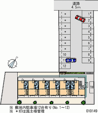 10149 Monthly parking lot