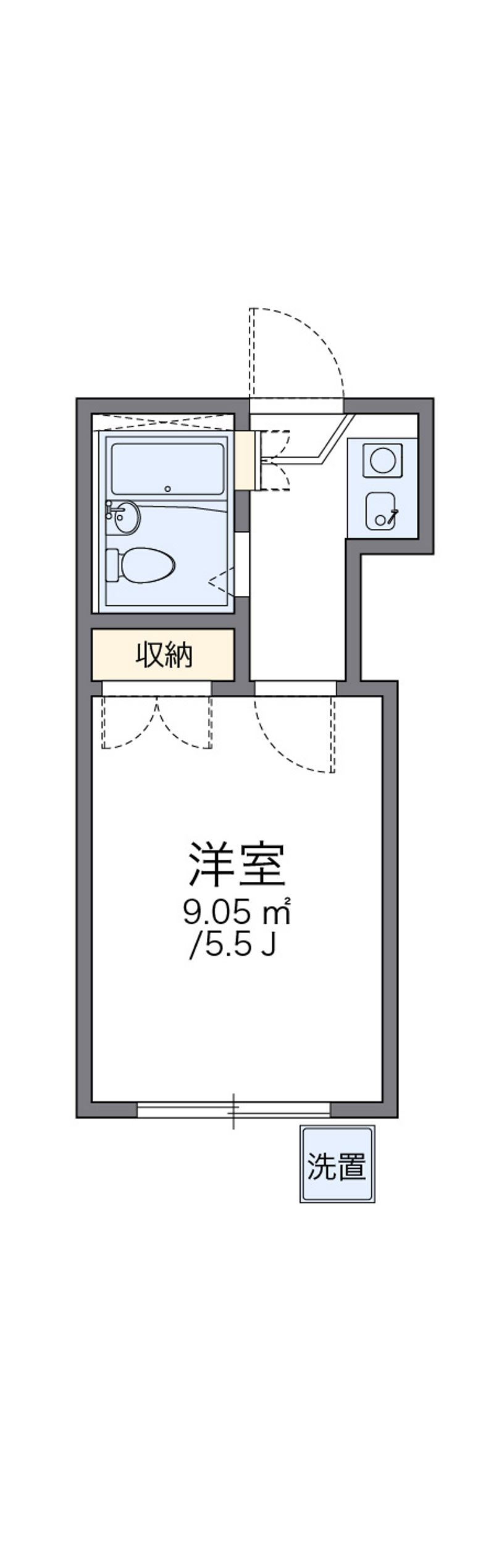 レオパレスエイコーン 間取り