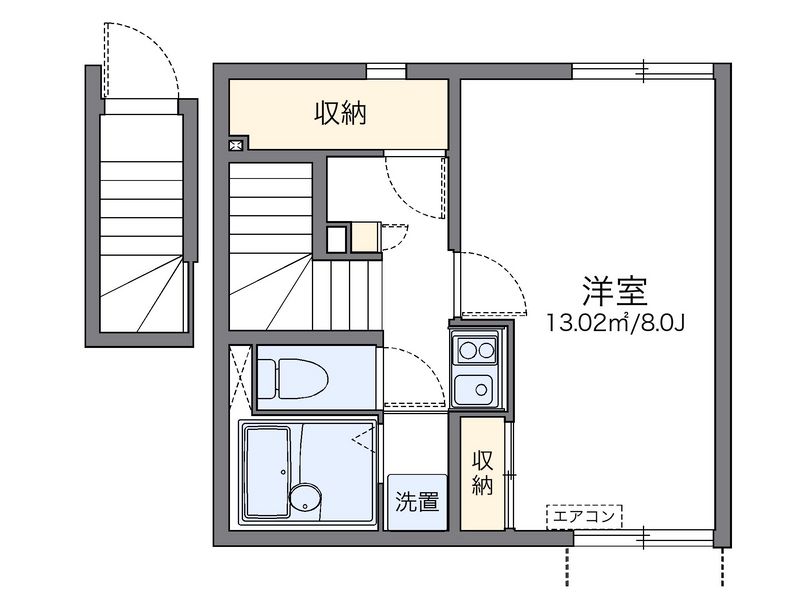 レオネクスト鈴 間取図