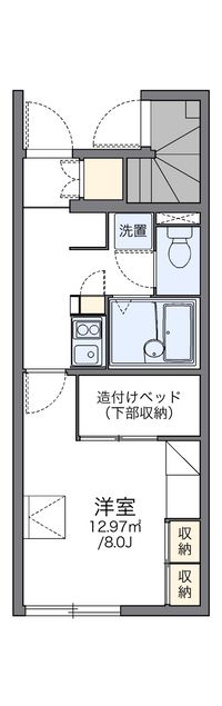 レオパレスフェリーチェ 間取り図